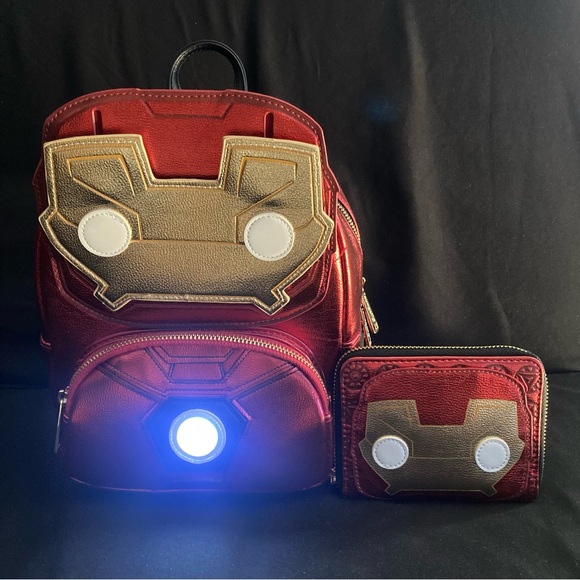 Iron Man Funko Mini Backpack & Wallet Set ❤️💛 - Picture 1 of 14